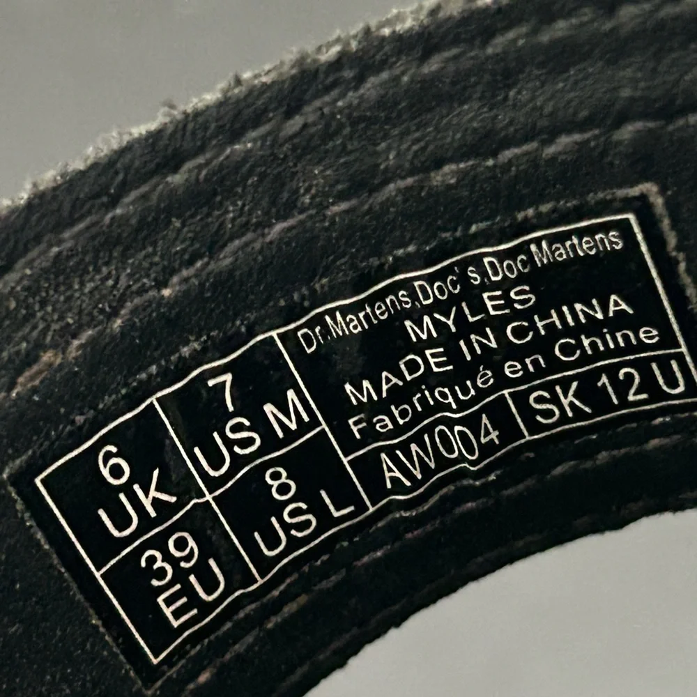 Dr Martens Myles Slide Sandals In Black